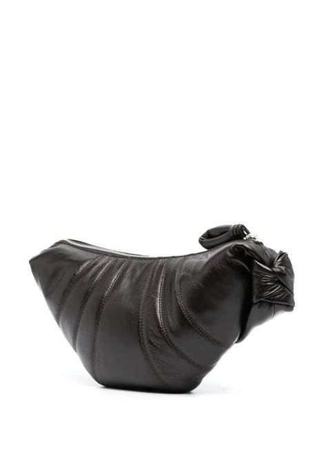 borsa small croissant unisex marrone scuro LEMAIRE | BG0003 LL095BR490